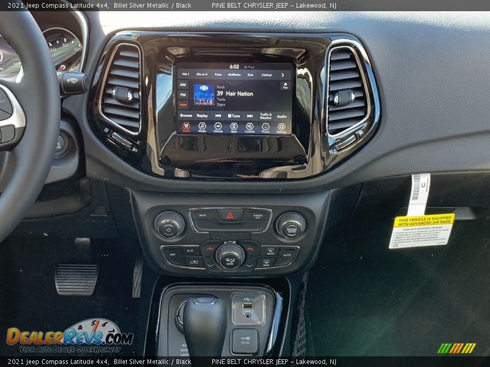 2021 Jeep Compass Latitude 4x4 Billet Silver Metallic / Black Photo #10