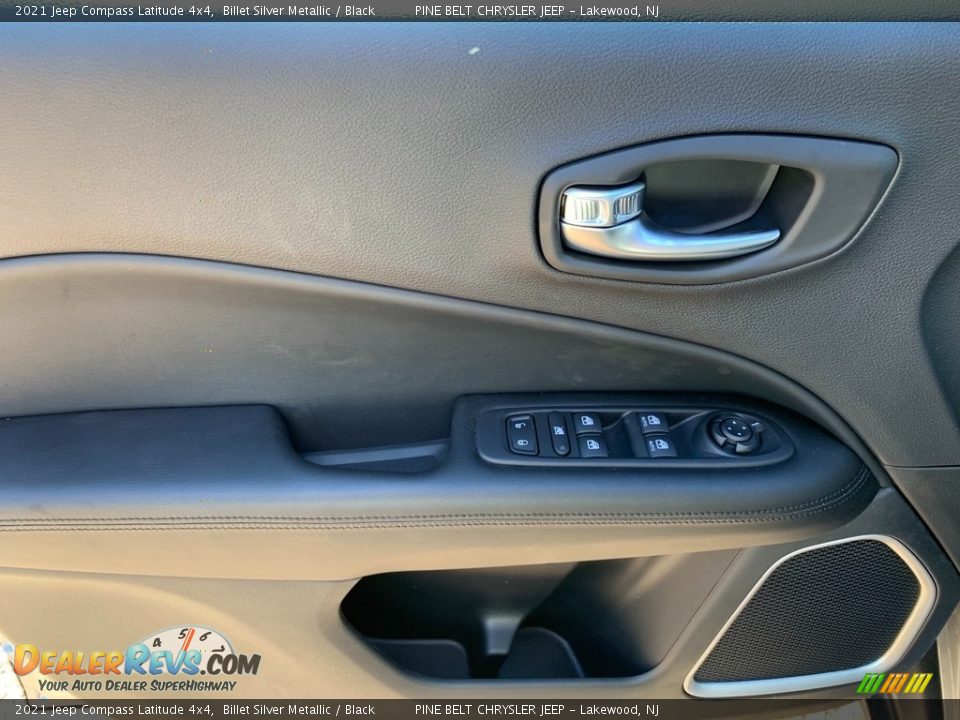 2021 Jeep Compass Latitude 4x4 Billet Silver Metallic / Black Photo #13