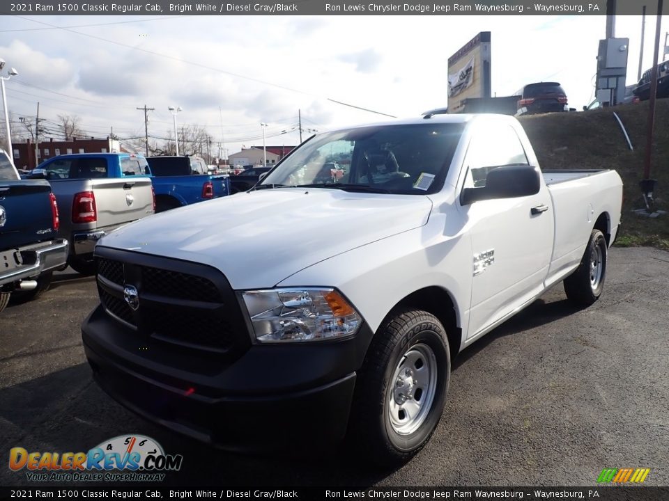 2021 Ram 1500 Classic Regular Cab Bright White / Diesel Gray/Black Photo #1