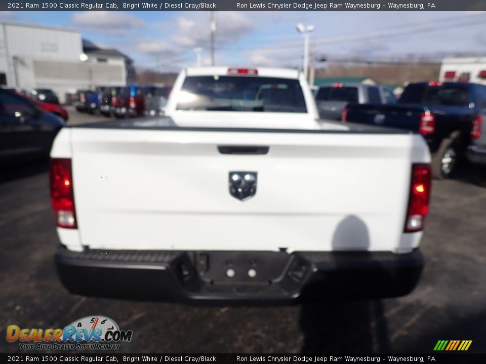 2021 Ram 1500 Classic Regular Cab Bright White / Diesel Gray/Black Photo #5