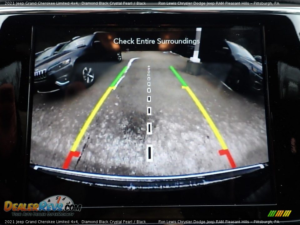 2021 Jeep Grand Cherokee Limited 4x4 Diamond Black Crystal Pearl / Black Photo #19