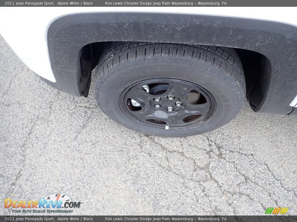 2021 Jeep Renegade Sport Alpine White / Black Photo #2