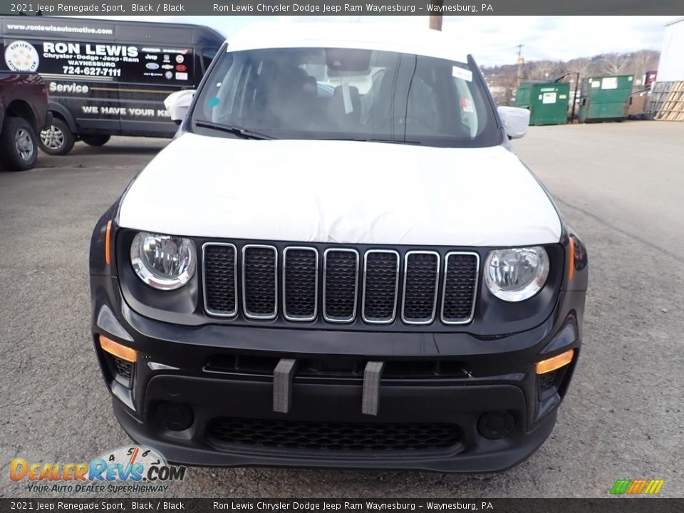 2021 Jeep Renegade Sport Black / Black Photo #9