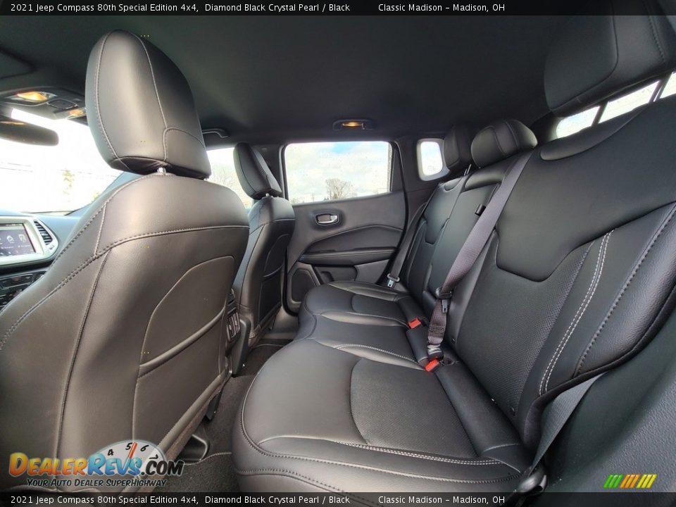 2021 Jeep Compass 80th Special Edition 4x4 Diamond Black Crystal Pearl / Black Photo #3