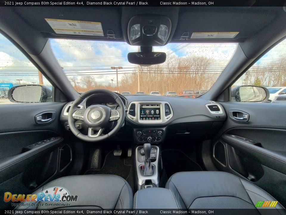 2021 Jeep Compass 80th Special Edition 4x4 Diamond Black Crystal Pearl / Black Photo #4