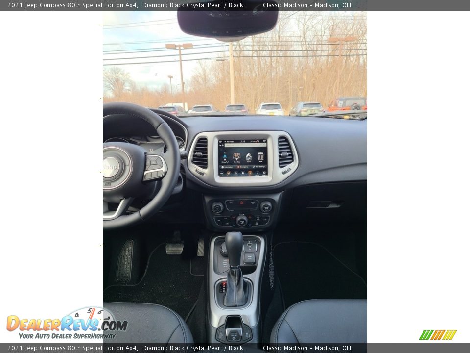 2021 Jeep Compass 80th Special Edition 4x4 Diamond Black Crystal Pearl / Black Photo #6