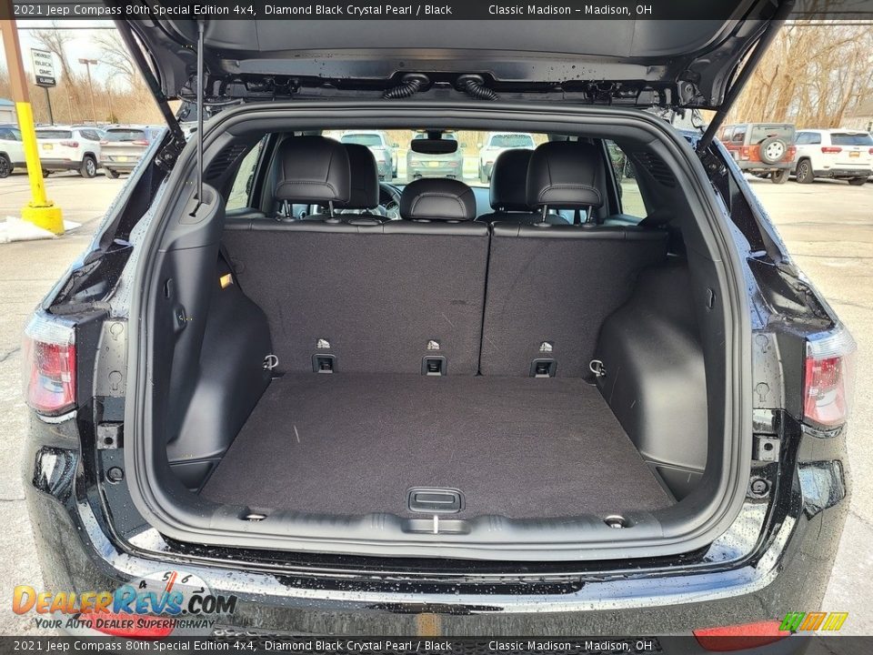 2021 Jeep Compass 80th Special Edition 4x4 Diamond Black Crystal Pearl / Black Photo #11