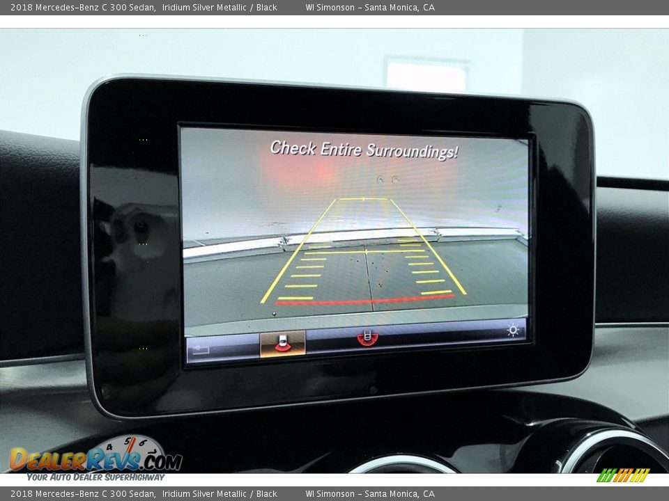 2018 Mercedes-Benz C 300 Sedan Iridium Silver Metallic / Black Photo #24