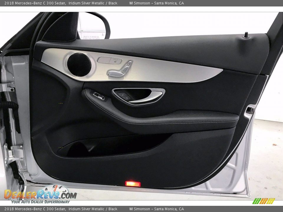2018 Mercedes-Benz C 300 Sedan Iridium Silver Metallic / Black Photo #27
