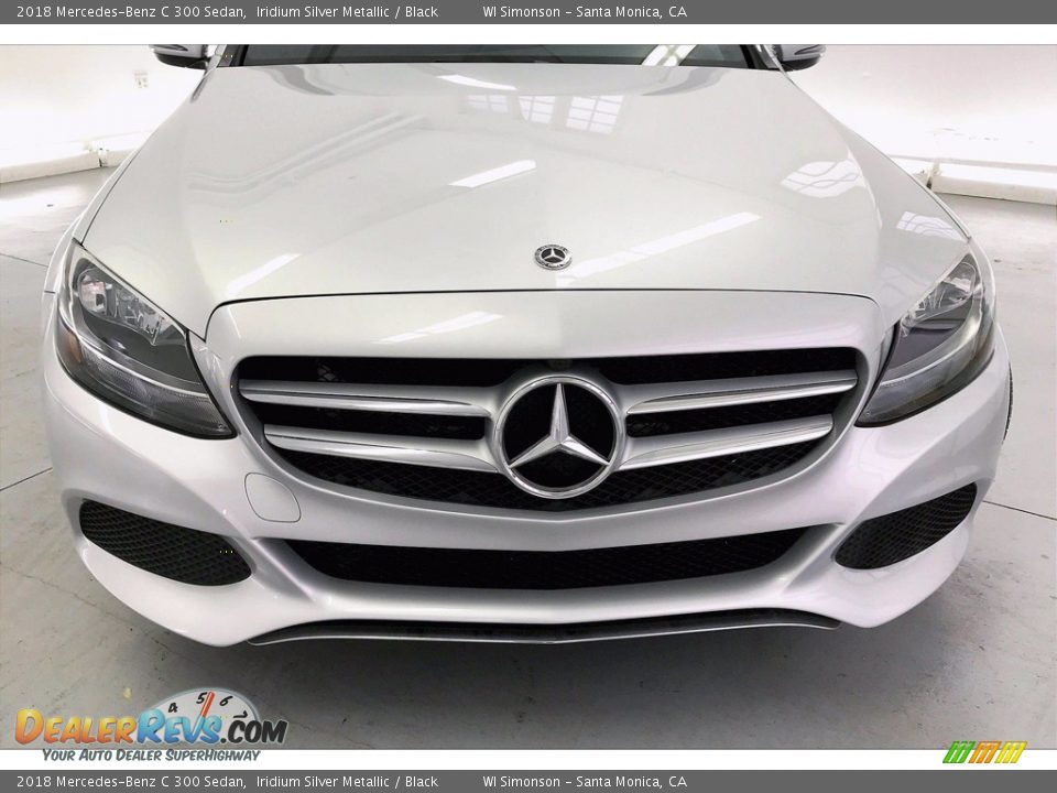 2018 Mercedes-Benz C 300 Sedan Iridium Silver Metallic / Black Photo #30