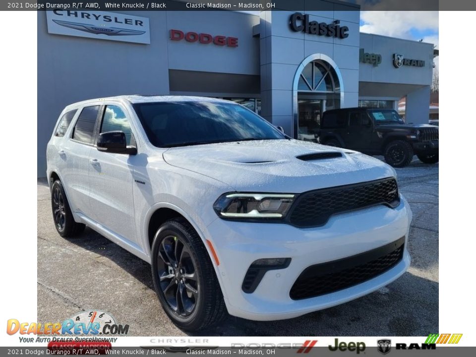 2021 Dodge Durango R/T AWD White Knuckle / Black Photo #1