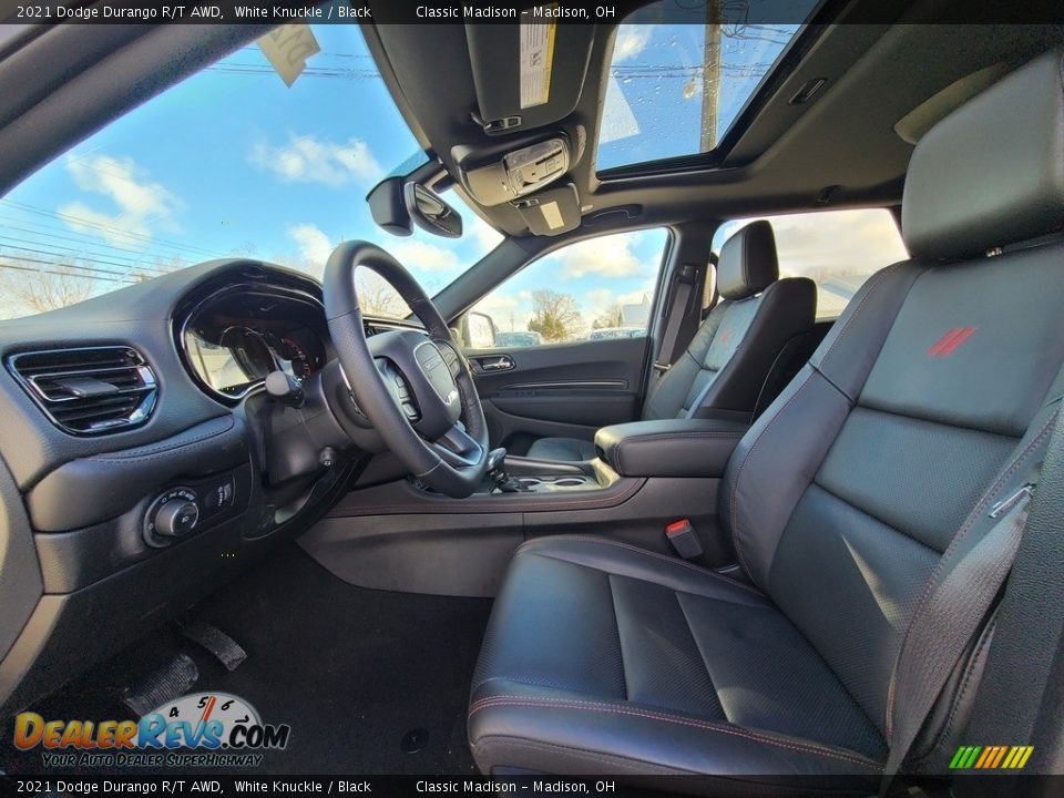 Black Interior - 2021 Dodge Durango R/T AWD Photo #2