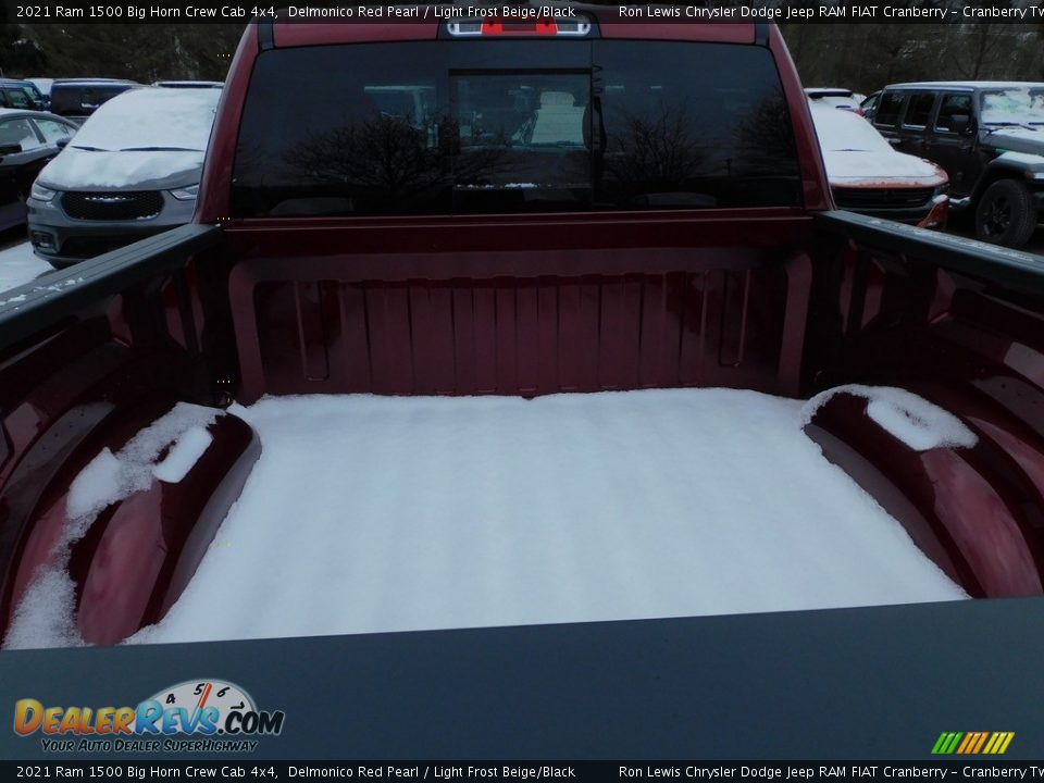 2021 Ram 1500 Big Horn Crew Cab 4x4 Delmonico Red Pearl / Light Frost Beige/Black Photo #7