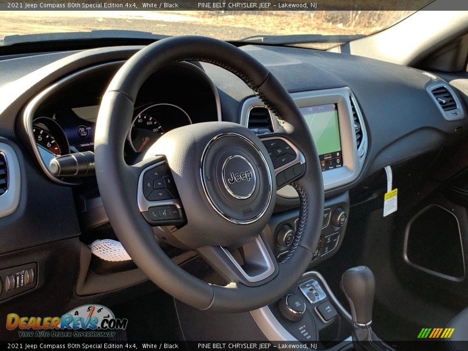 2021 Jeep Compass 80th Special Edition 4x4 White / Black Photo #12