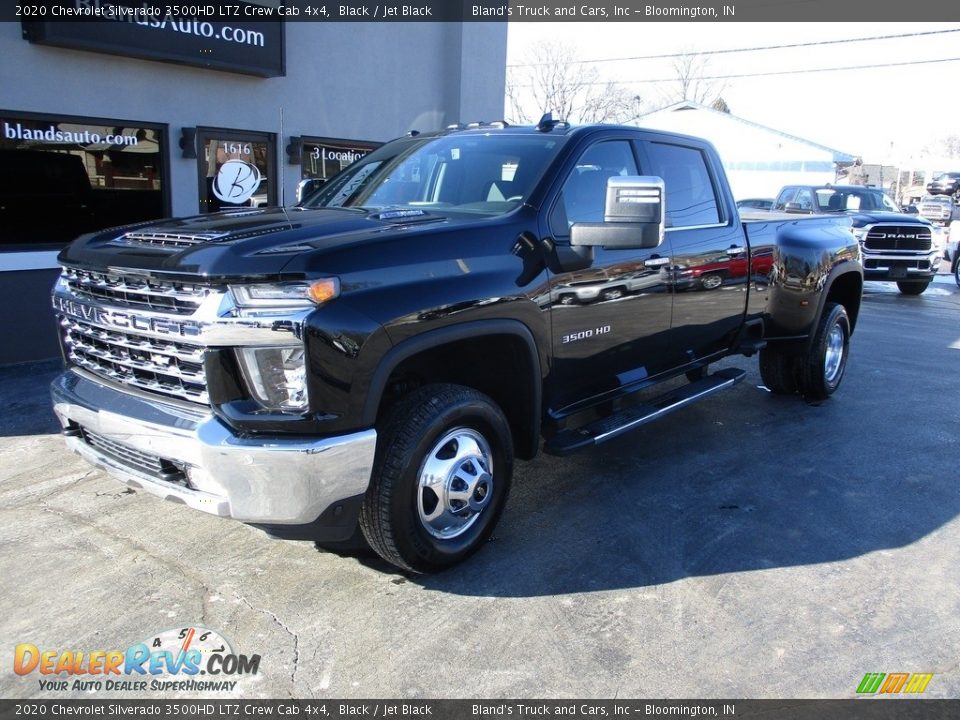 2020 Chevrolet Silverado 3500HD LTZ Crew Cab 4x4 Black / Jet Black Photo #2