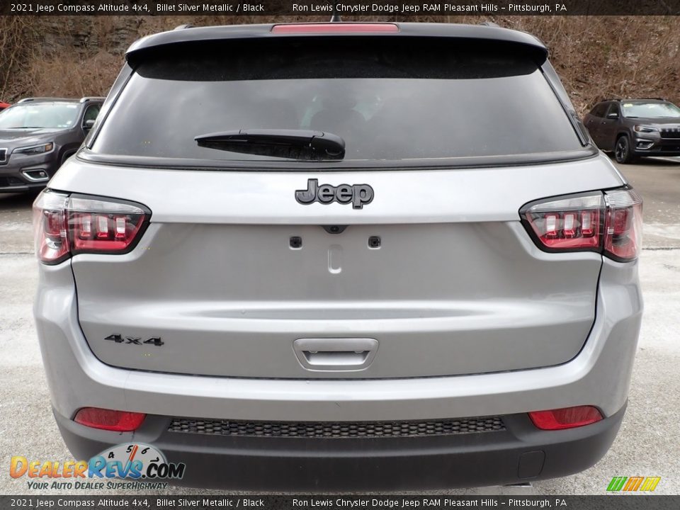 2021 Jeep Compass Altitude 4x4 Billet Silver Metallic / Black Photo #4