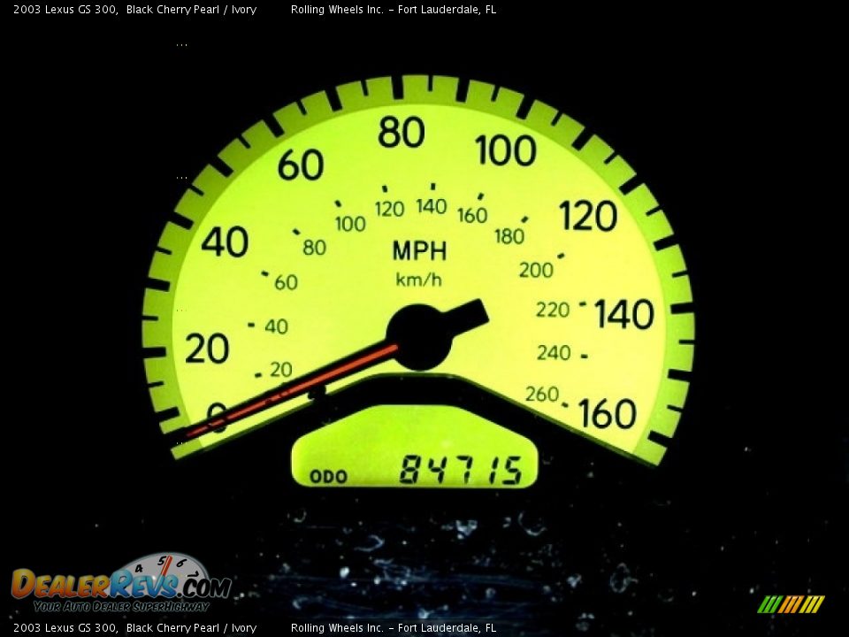 2003 Lexus GS 300 Black Cherry Pearl / Ivory Photo #22