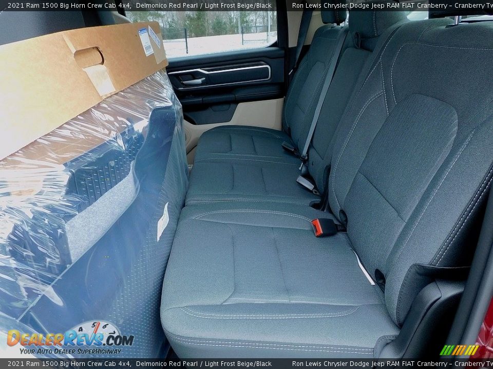 2021 Ram 1500 Big Horn Crew Cab 4x4 Delmonico Red Pearl / Light Frost Beige/Black Photo #12