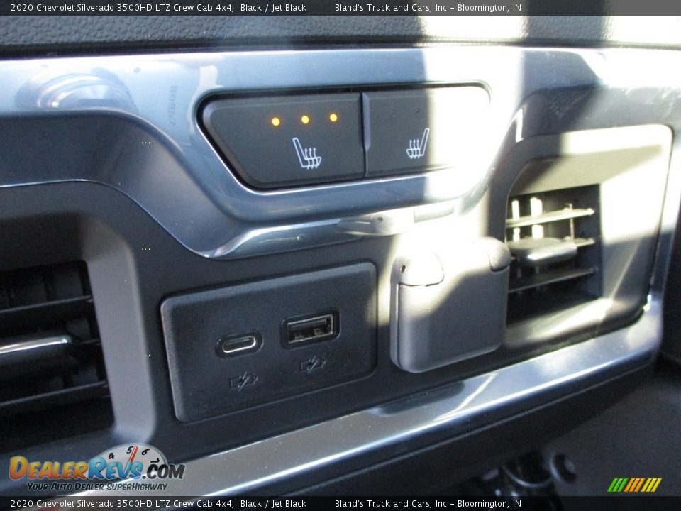 2020 Chevrolet Silverado 3500HD LTZ Crew Cab 4x4 Black / Jet Black Photo #9