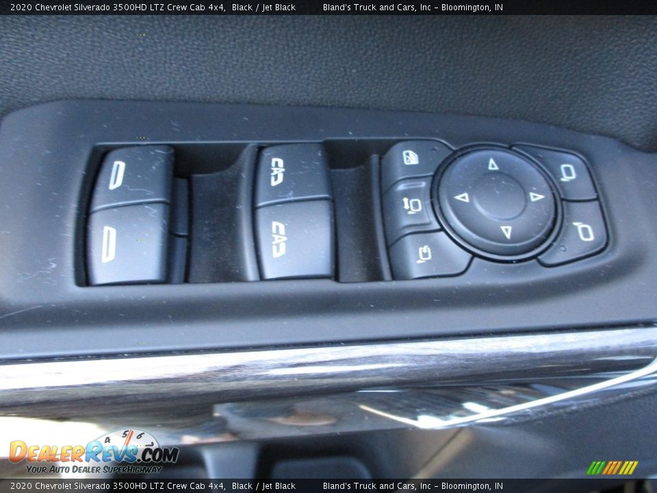 2020 Chevrolet Silverado 3500HD LTZ Crew Cab 4x4 Black / Jet Black Photo #12