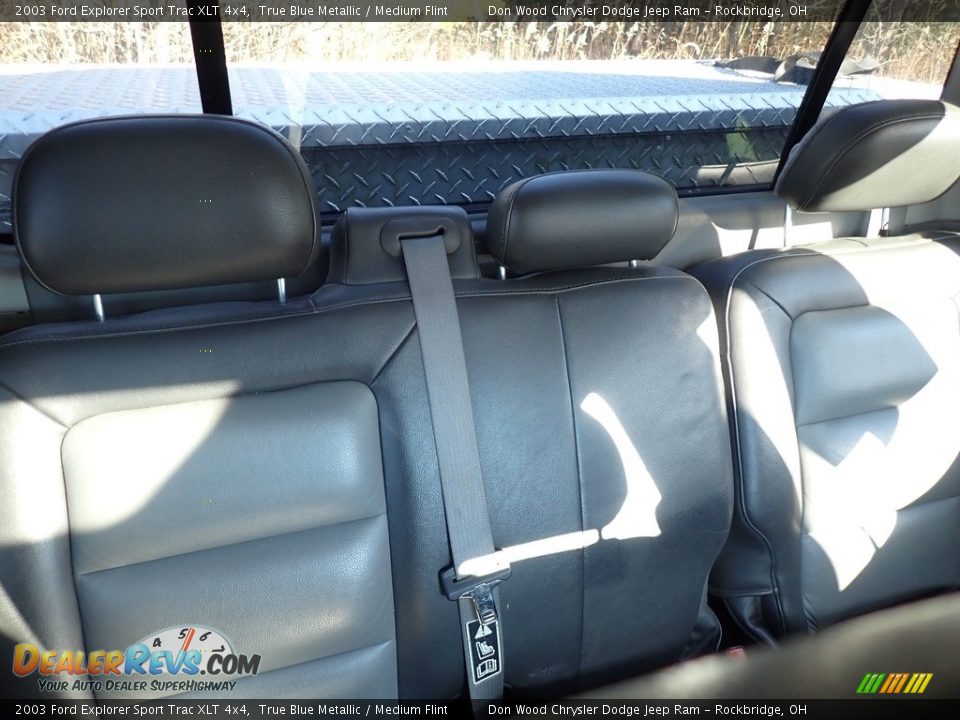 2003 Ford Explorer Sport Trac XLT 4x4 True Blue Metallic / Medium Flint Photo #15