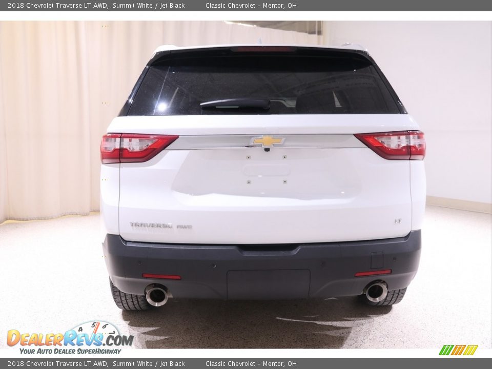 2018 Chevrolet Traverse LT AWD Summit White / Jet Black Photo #20