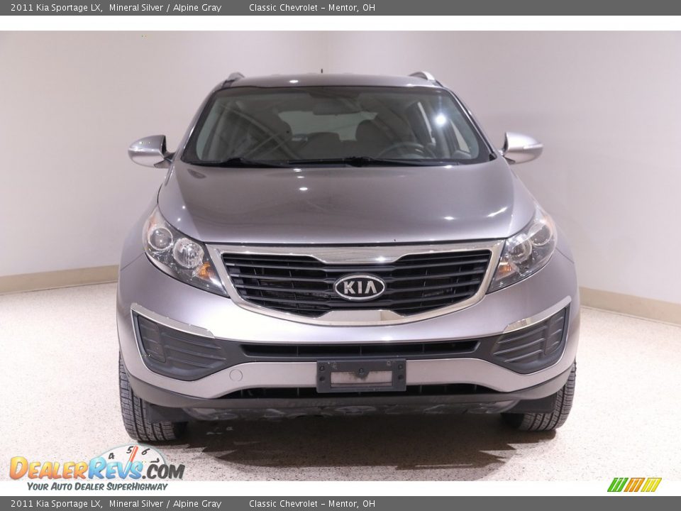 2011 Kia Sportage LX Mineral Silver / Alpine Gray Photo #2