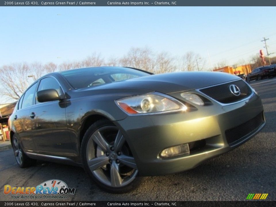 2006 Lexus GS 430 Cypress Green Pearl / Cashmere Photo #1