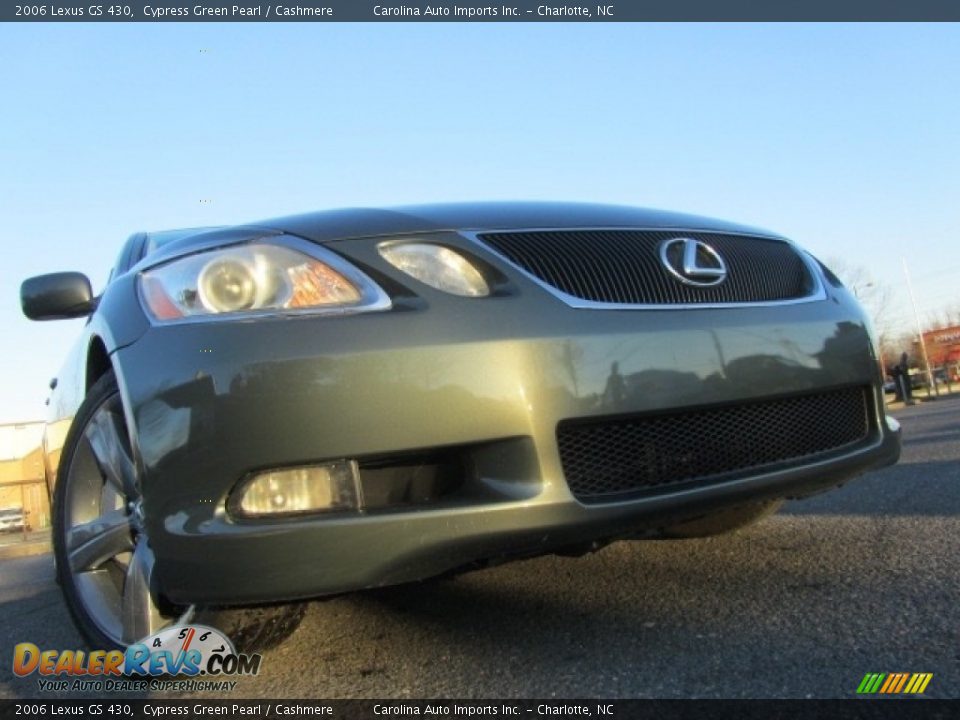 2006 Lexus GS 430 Cypress Green Pearl / Cashmere Photo #2