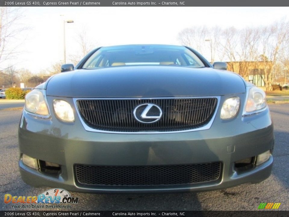 2006 Lexus GS 430 Cypress Green Pearl / Cashmere Photo #4