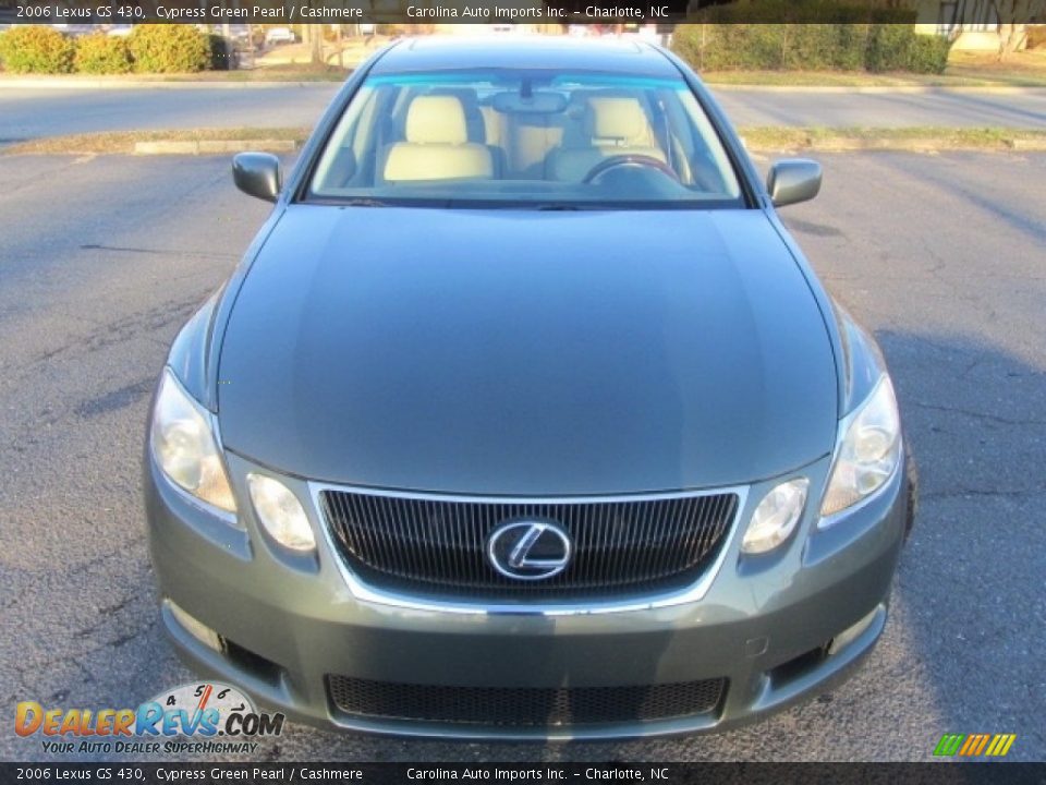 2006 Lexus GS 430 Cypress Green Pearl / Cashmere Photo #5