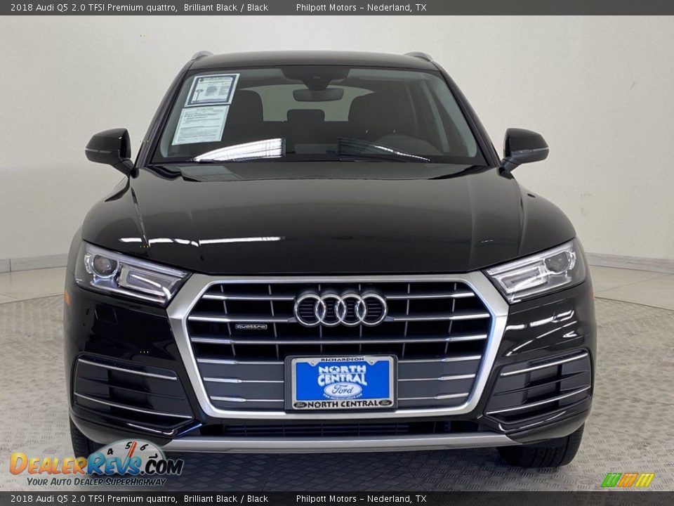 2018 Audi Q5 2.0 TFSI Premium quattro Brilliant Black / Black Photo #2
