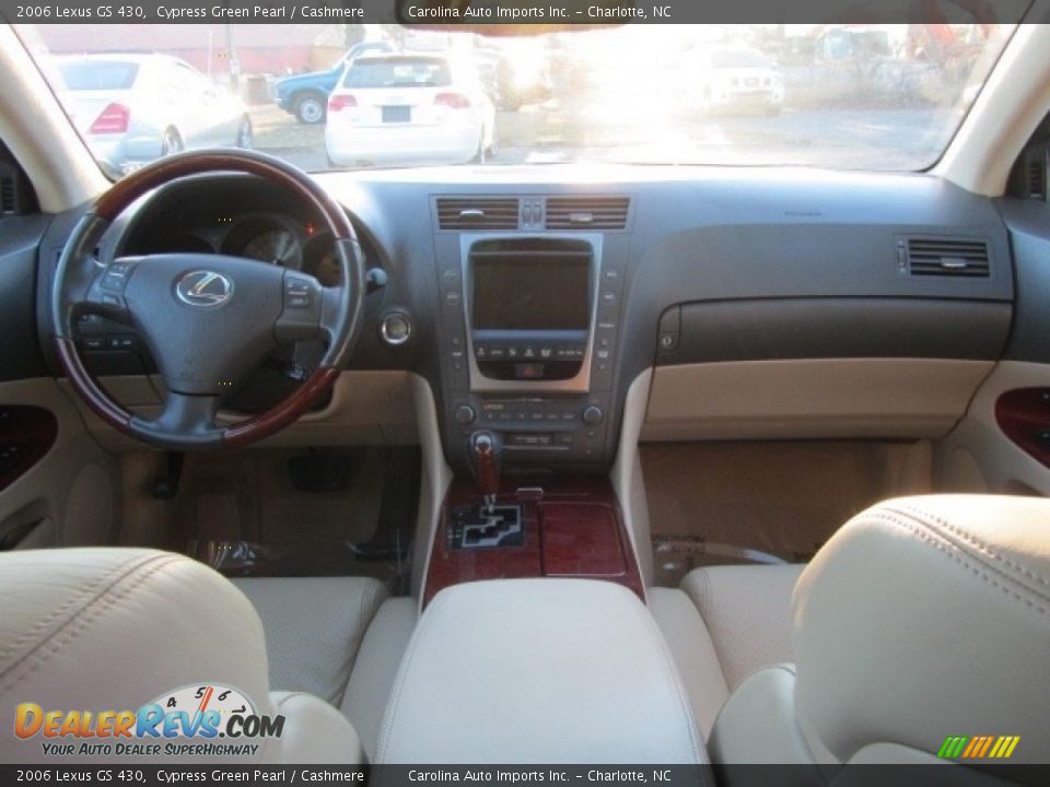 2006 Lexus GS 430 Cypress Green Pearl / Cashmere Photo #13