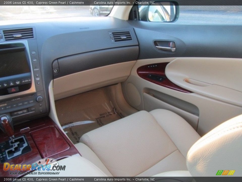 2006 Lexus GS 430 Cypress Green Pearl / Cashmere Photo #14