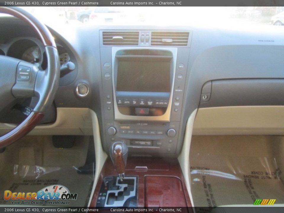 2006 Lexus GS 430 Cypress Green Pearl / Cashmere Photo #15