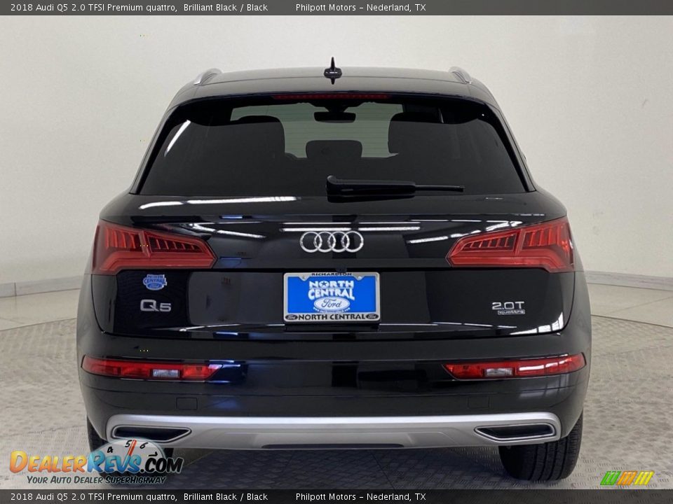 2018 Audi Q5 2.0 TFSI Premium quattro Brilliant Black / Black Photo #6