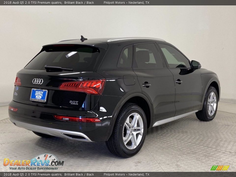 2018 Audi Q5 2.0 TFSI Premium quattro Brilliant Black / Black Photo #7