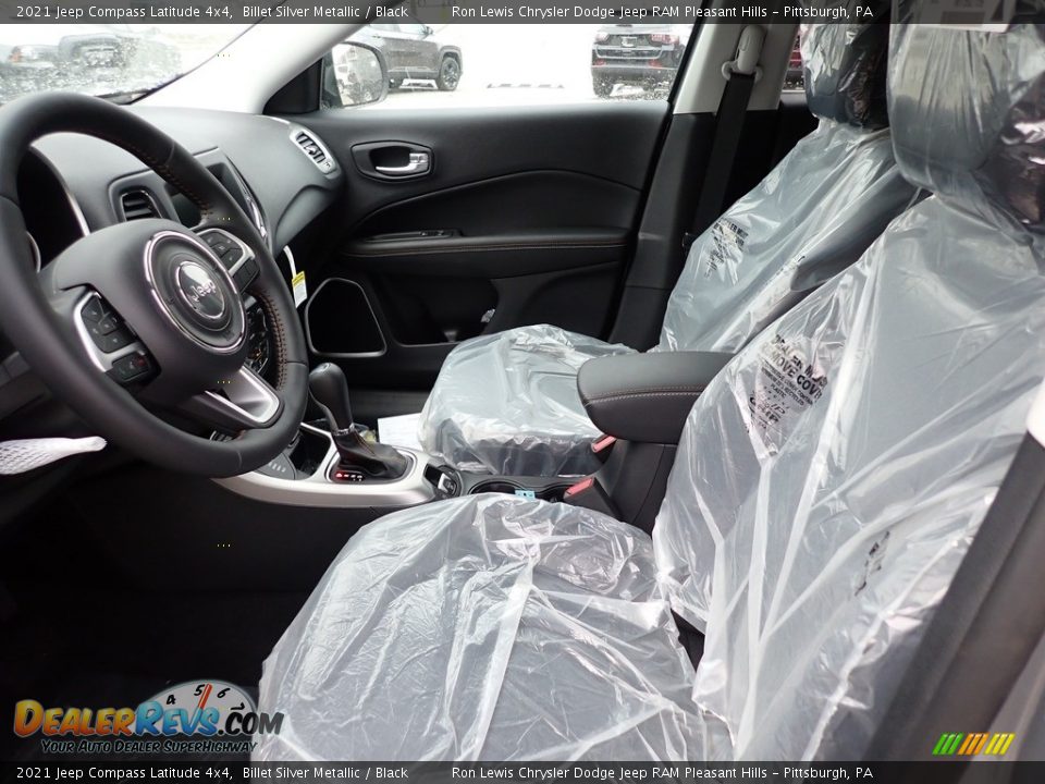 2021 Jeep Compass Latitude 4x4 Billet Silver Metallic / Black Photo #11
