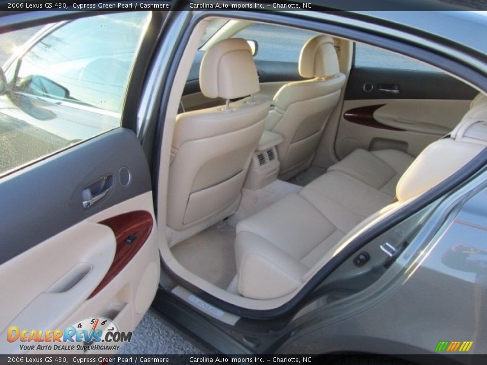 2006 Lexus GS 430 Cypress Green Pearl / Cashmere Photo #19