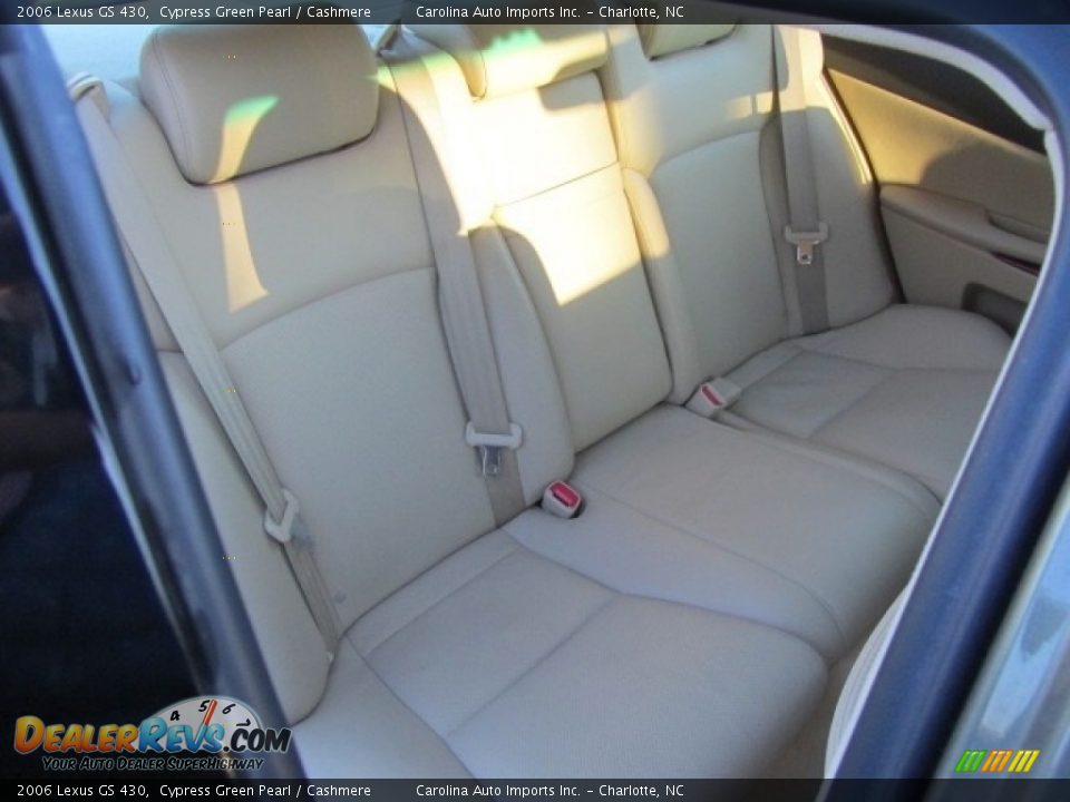 2006 Lexus GS 430 Cypress Green Pearl / Cashmere Photo #24