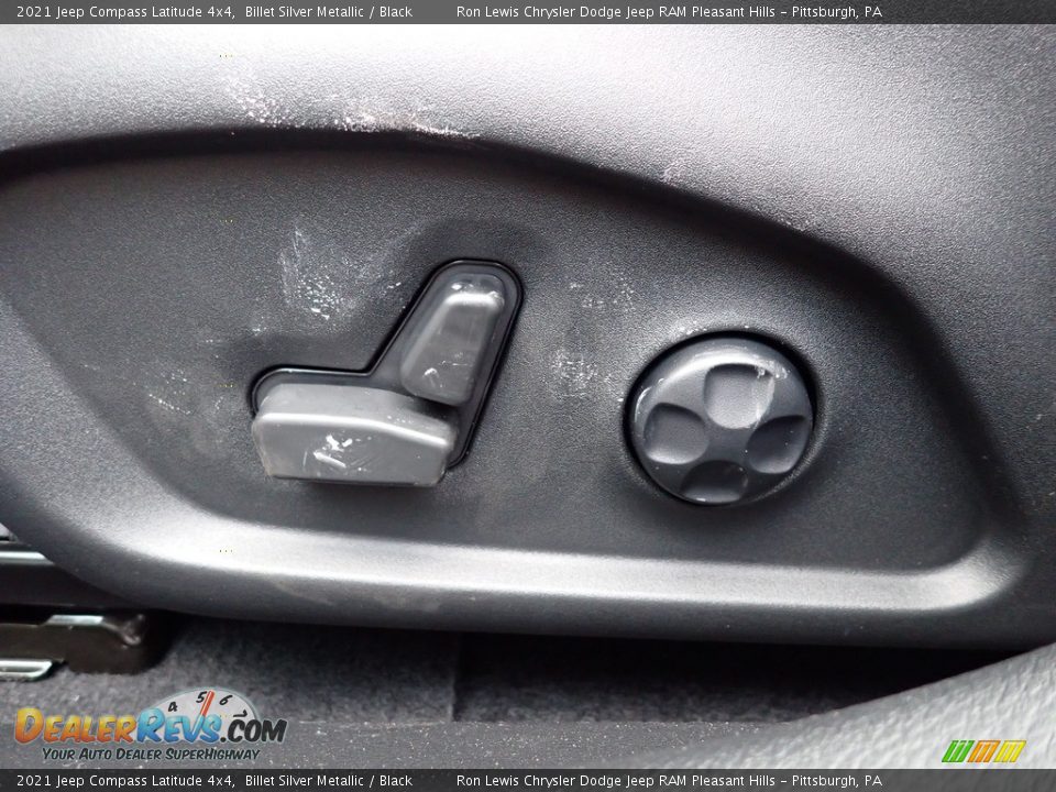 2021 Jeep Compass Latitude 4x4 Billet Silver Metallic / Black Photo #16