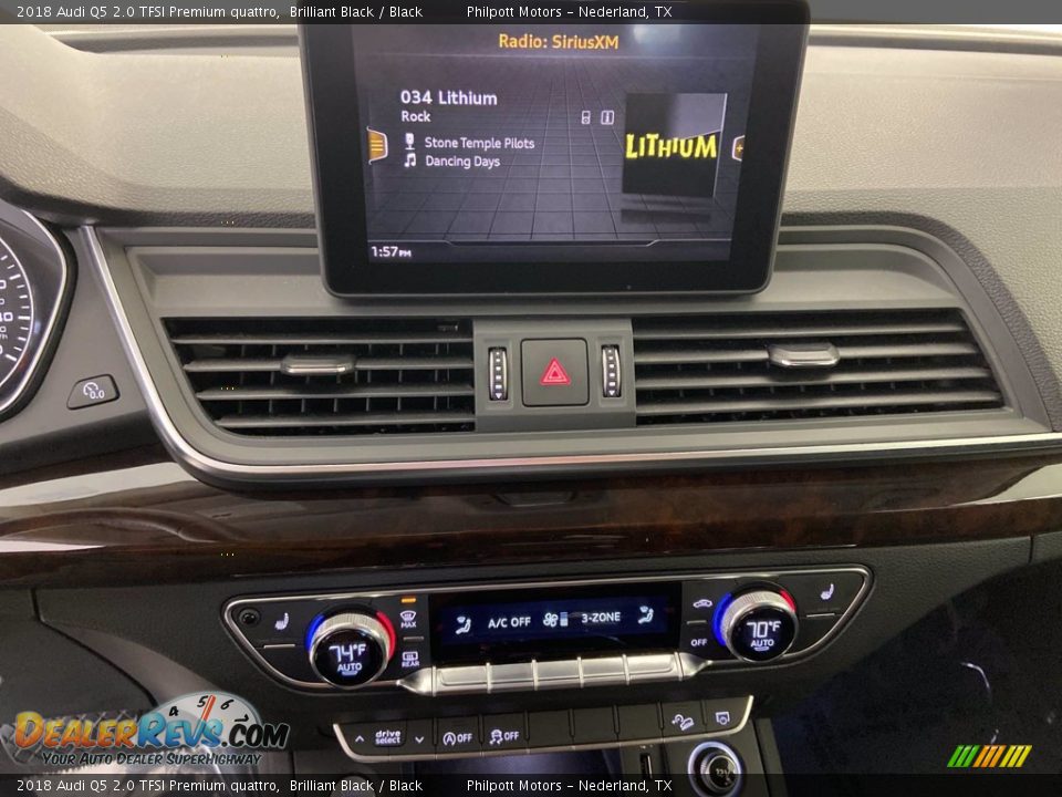 2018 Audi Q5 2.0 TFSI Premium quattro Brilliant Black / Black Photo #13