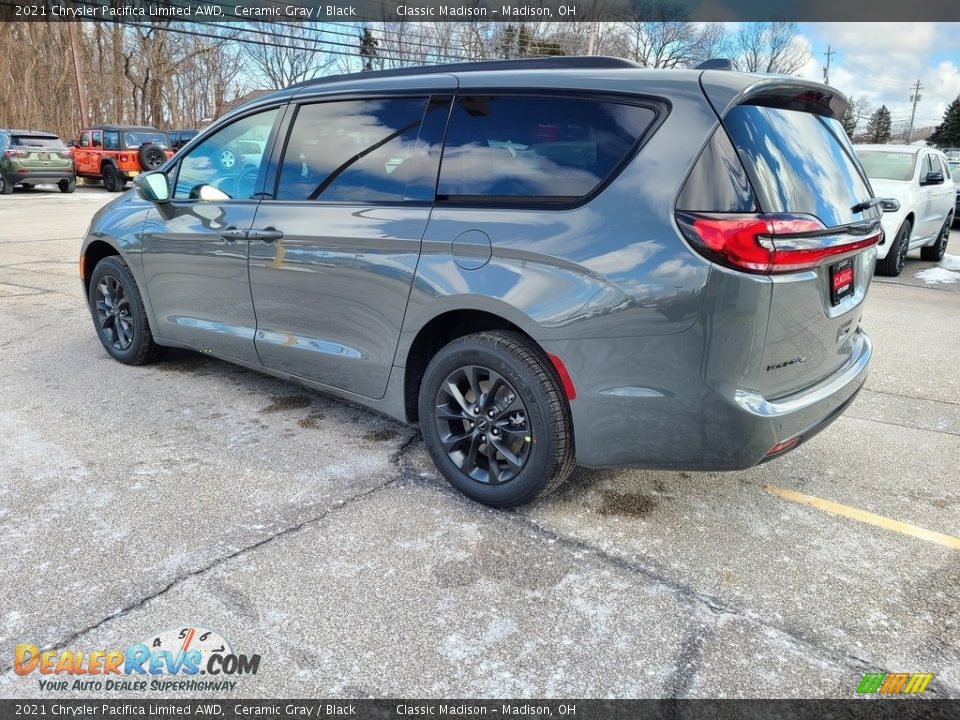2021 Chrysler Pacifica Limited AWD Ceramic Gray / Black Photo #11
