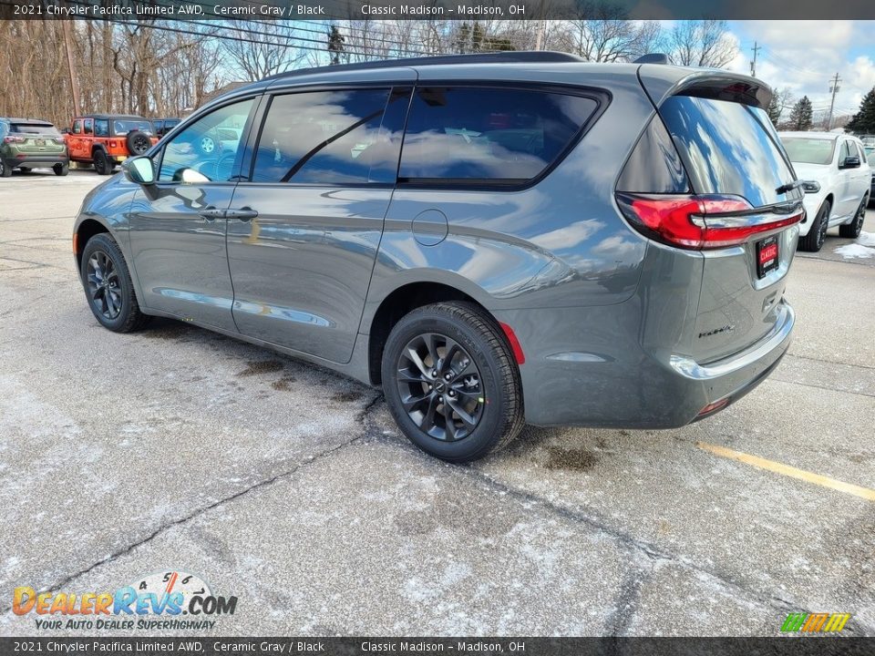 2021 Chrysler Pacifica Limited AWD Ceramic Gray / Black Photo #11