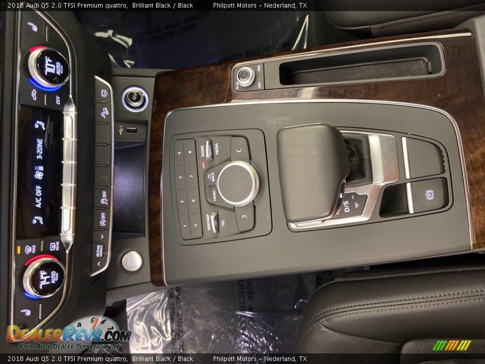 2018 Audi Q5 2.0 TFSI Premium quattro Brilliant Black / Black Photo #14