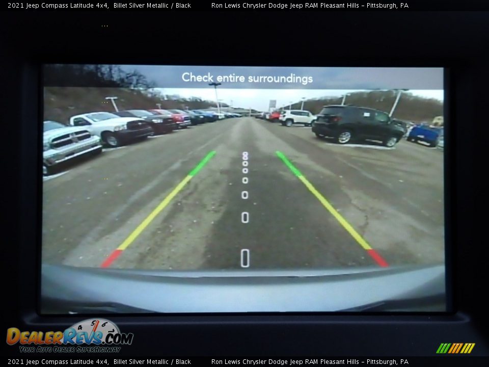 2021 Jeep Compass Latitude 4x4 Billet Silver Metallic / Black Photo #19