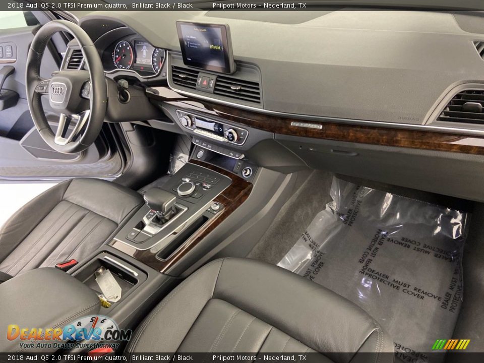 2018 Audi Q5 2.0 TFSI Premium quattro Brilliant Black / Black Photo #21