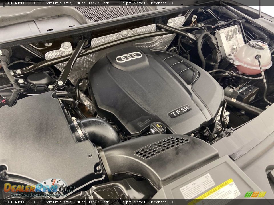 2018 Audi Q5 2.0 TFSI Premium quattro Brilliant Black / Black Photo #22
