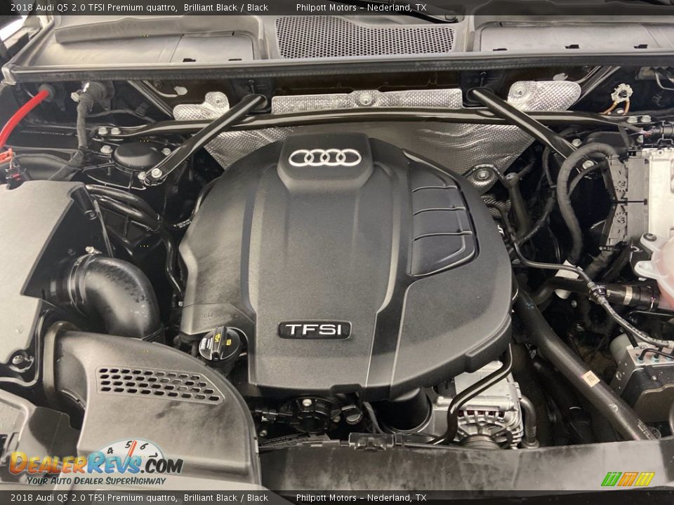 2018 Audi Q5 2.0 TFSI Premium quattro Brilliant Black / Black Photo #23