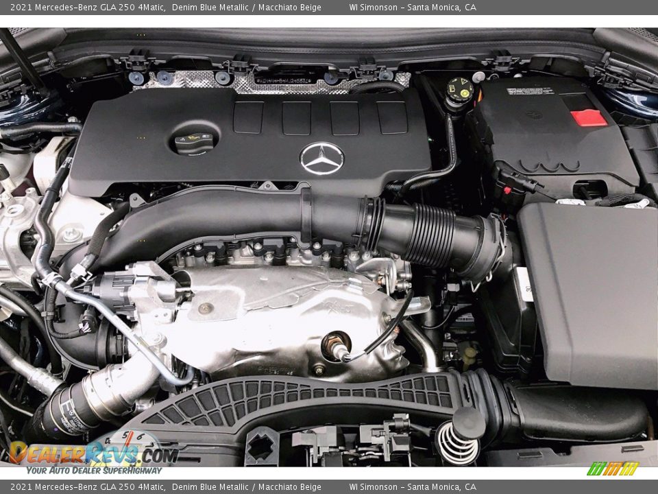 2021 Mercedes-Benz GLA 250 4Matic Denim Blue Metallic / Macchiato Beige Photo #8